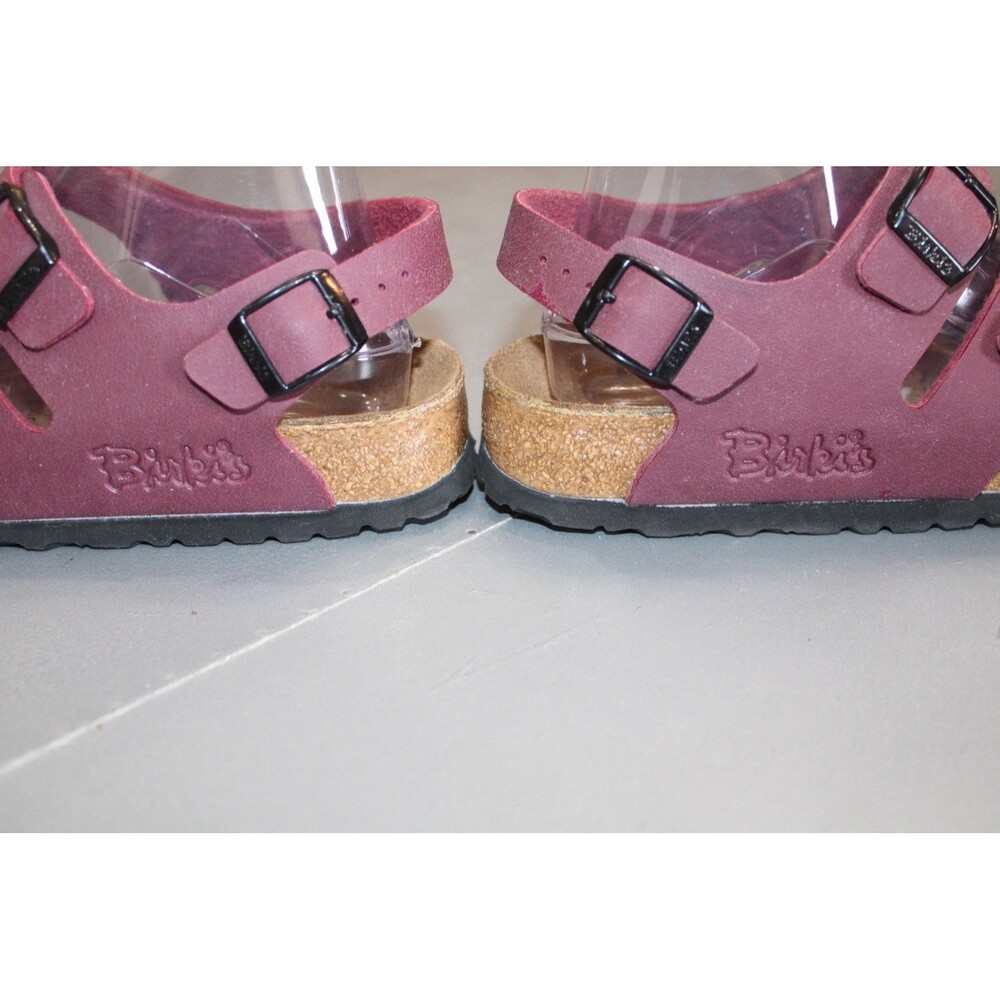 Birkenstock Birki’s Ellice Sandals Womens 7 EU 38 Narrow Triple Strap Slingback - Picture 6 of 9